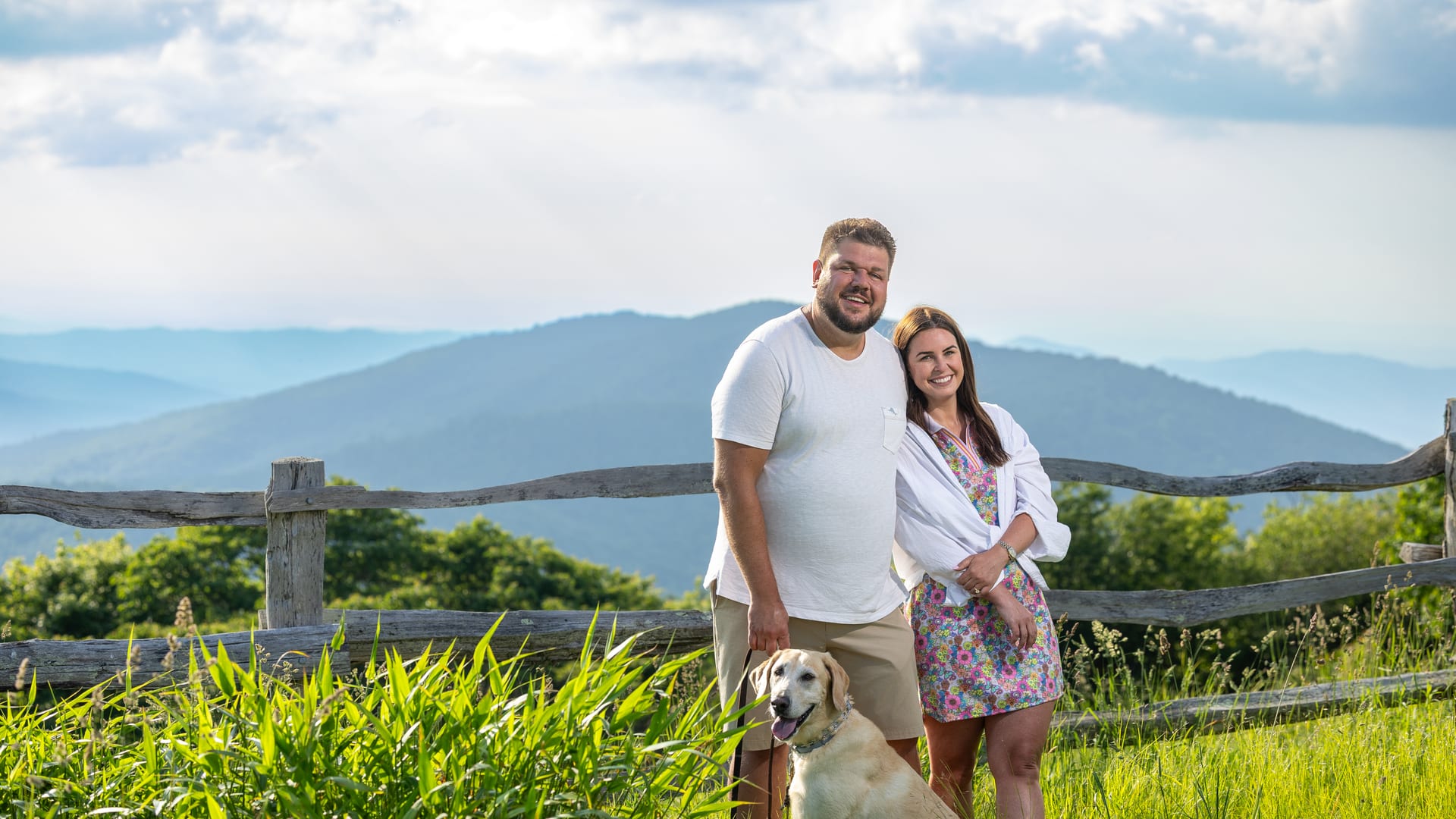 Kait and Michael in the Smoky Mountains